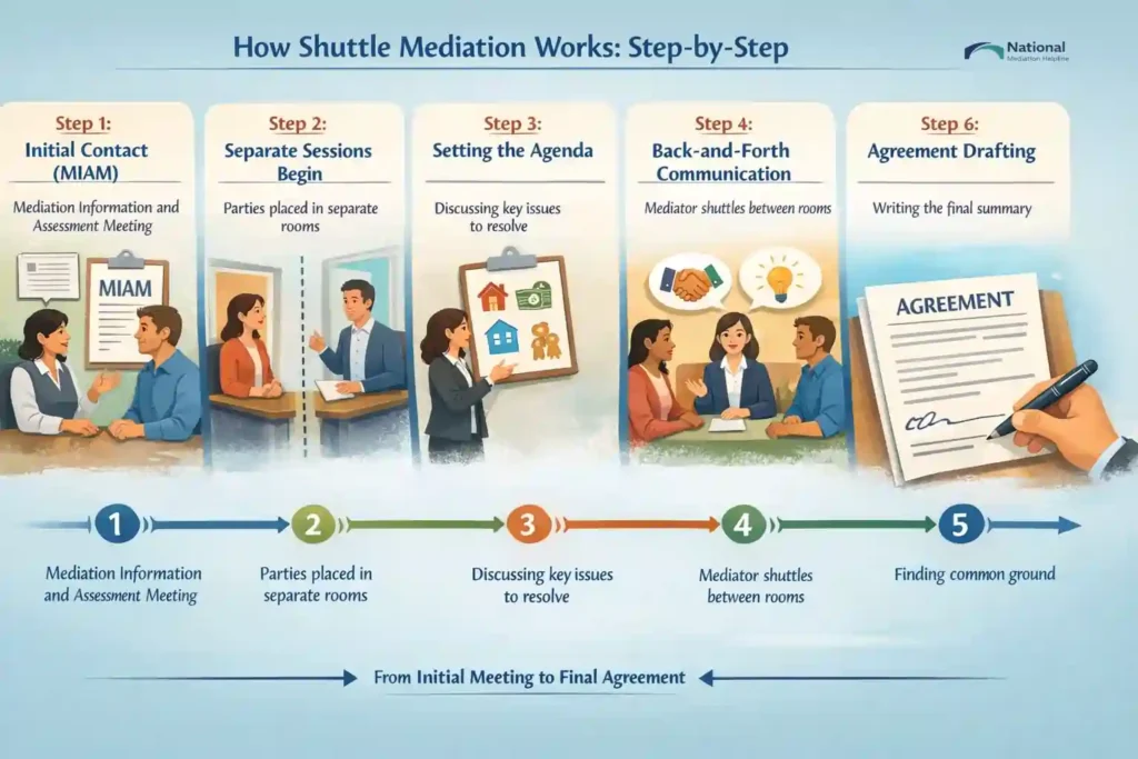 How Shuttle Mediation Works: Step-by-Step Weymouth